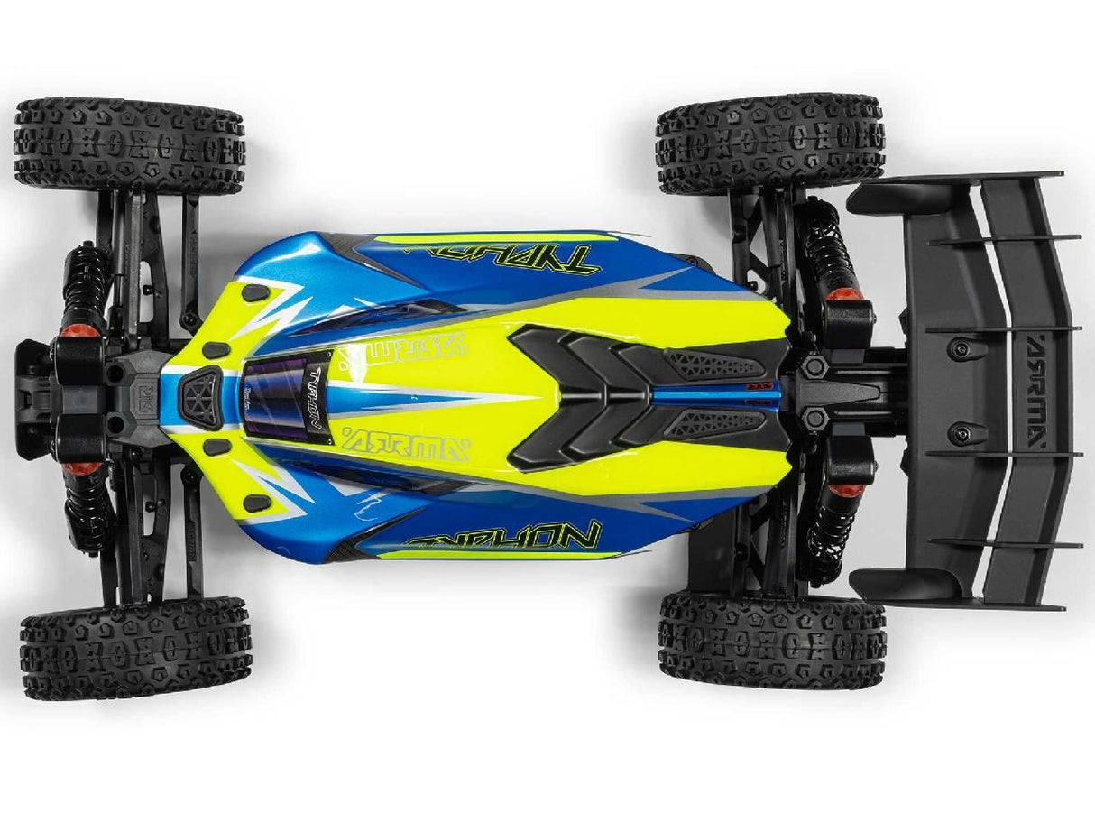 Arrma 1/8 Typhon 223S Blx 4X4 Buggy Rtr With Dsc Blue