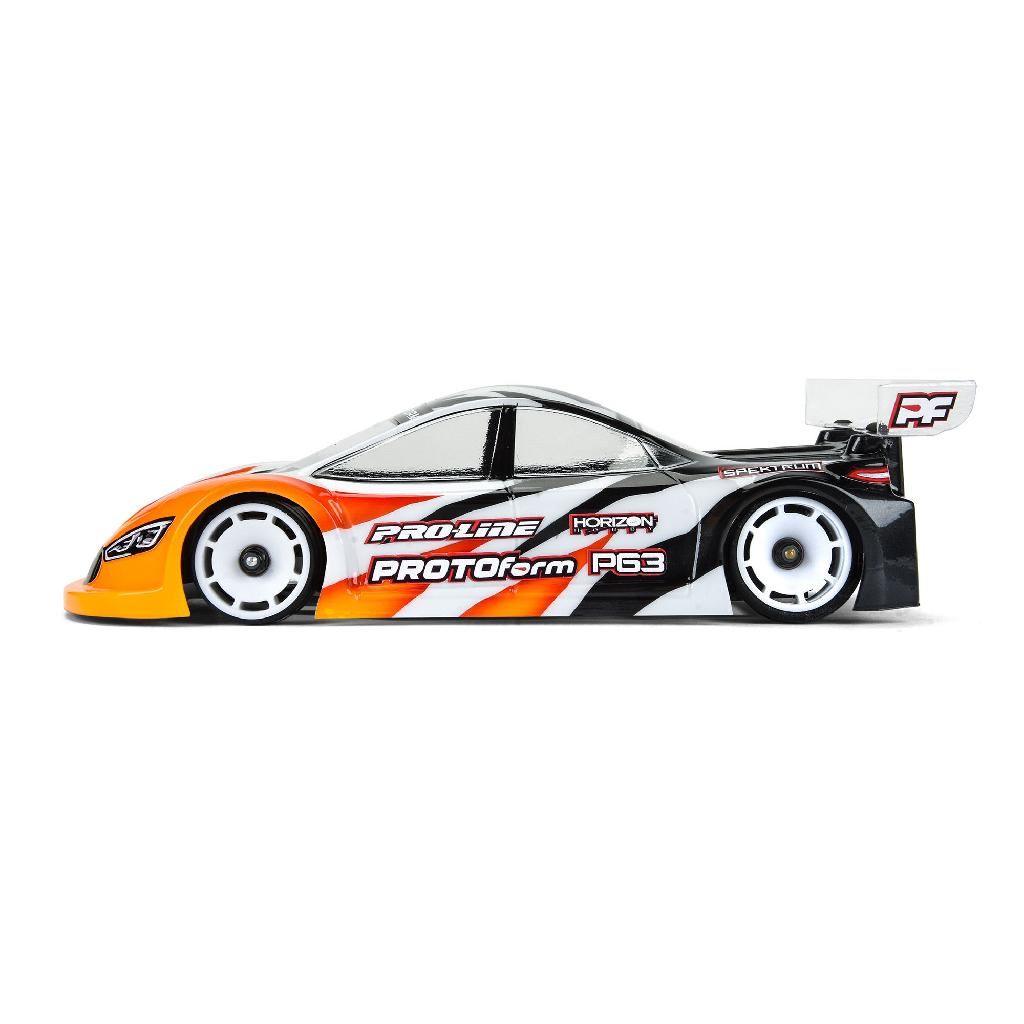 PRM 1/28 P63 Light Weight Clear Body: Mini-Z & 1/28 Chassis (98m