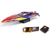 Proboat Sonicwake 24In Self-Righting Brushless Deep-V Rtr, Red