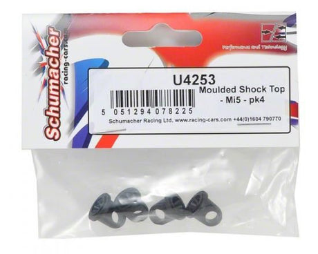 Schumacher Moulded Shock Top - Mi5 - pk4