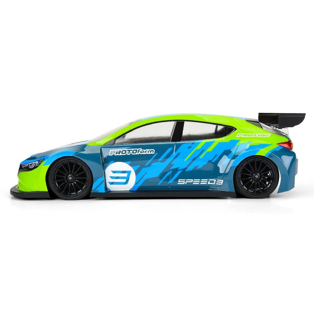 PRM 1/10 Speed3 Clear Body: 190mm FWD TC