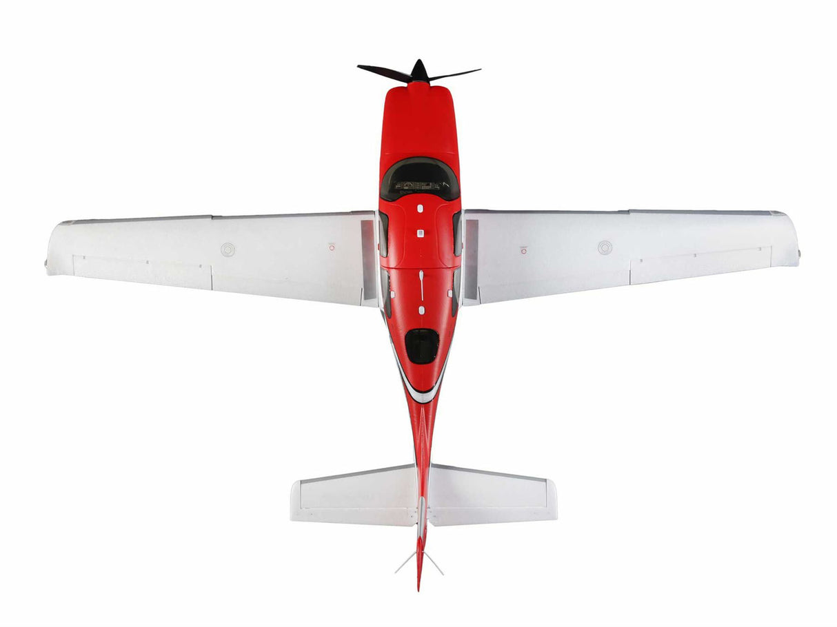 E Flite Cirrus SR22T 1.5m BNF Basic with Smart, AS3X and SAFE Select