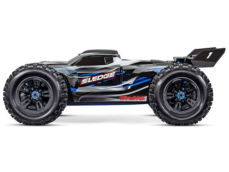 Traxxas Sledge 1/8 4WD VXL-6S Brushless Monster Truck - Blue