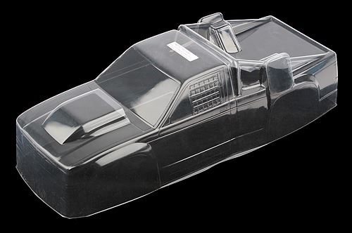 ASSOCIATED RC10T TEAM TRUCK BODY - CLEAR