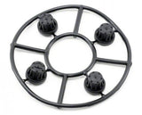 AXIAL Hub Cover Set Black (4)