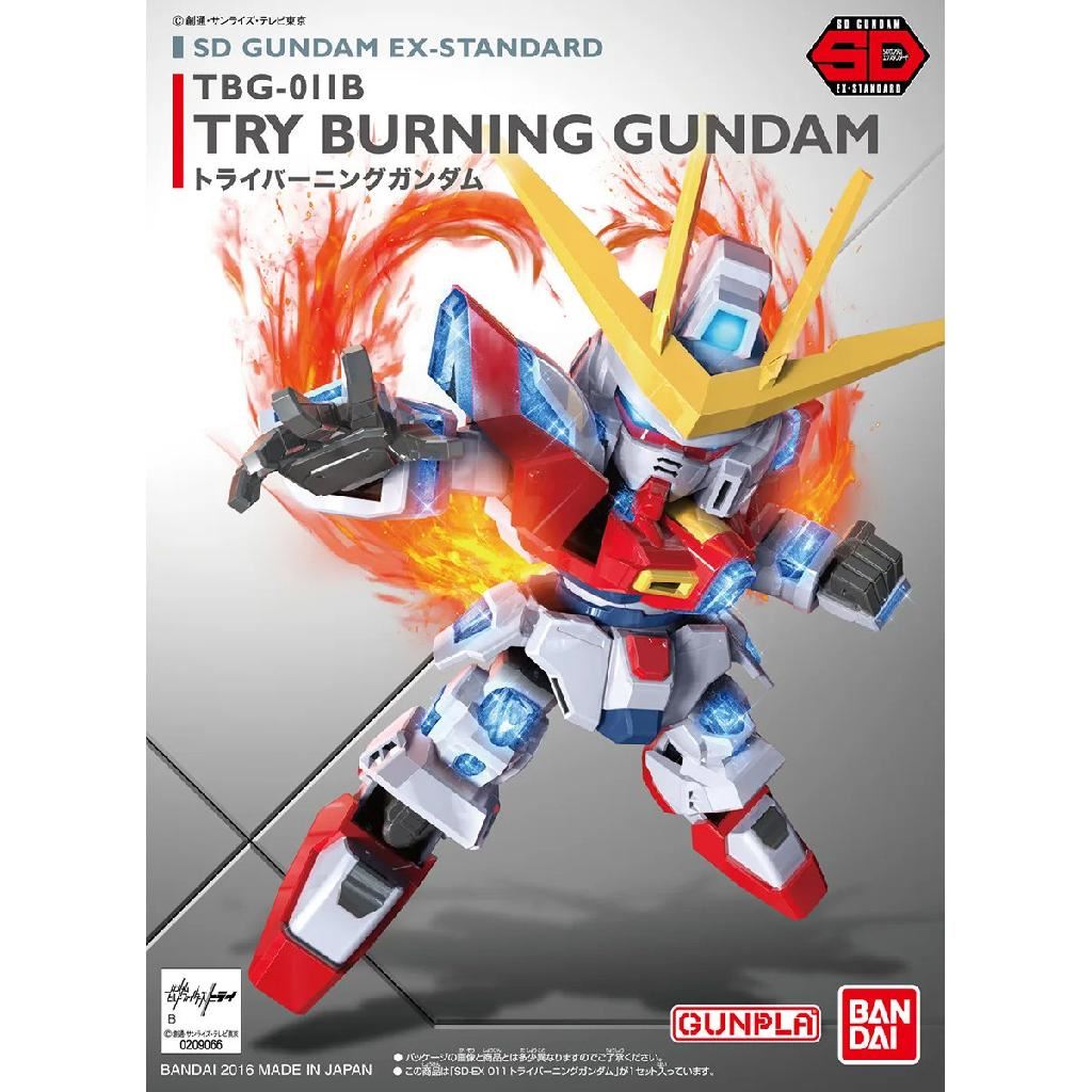 Bandai Hobby Sd Gundam Ex-Standard Try Burning Gundam