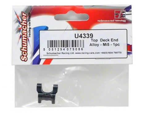 Schumacher Top Deck End Alloy - Mi5 - 1pc