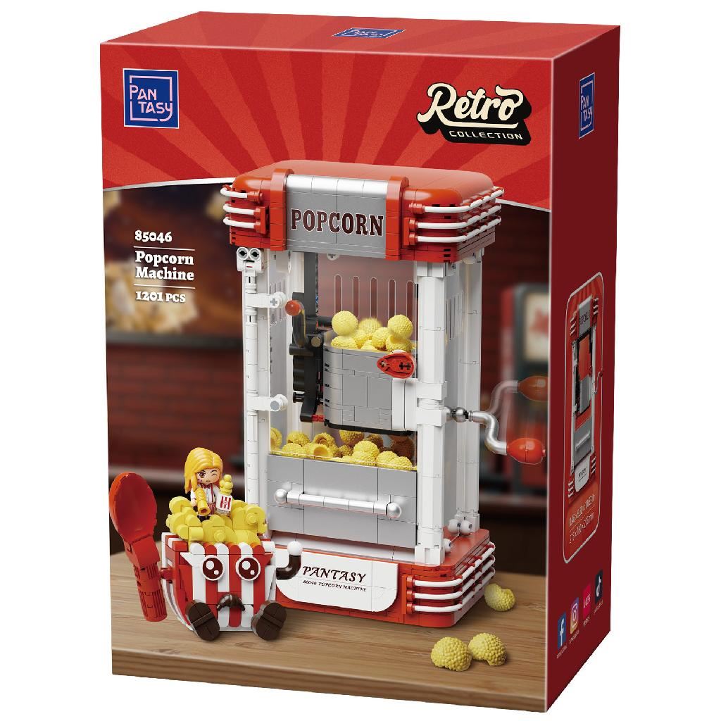 Pantasy Retro Popcorn Maker Machine - 1201 Pcs