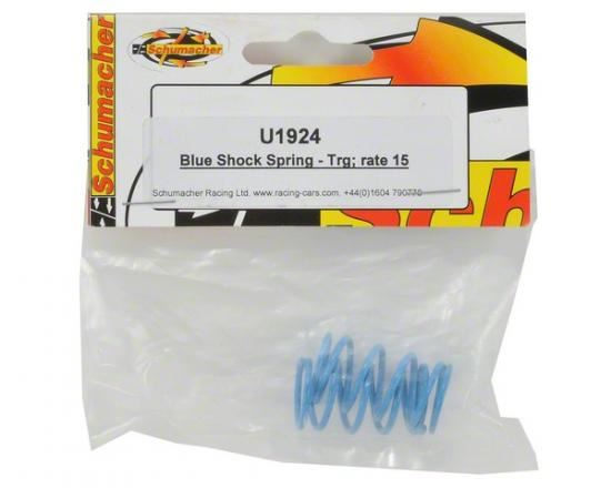 Schumacher Blue Shock Springs-SST; rate 15 (pr)
