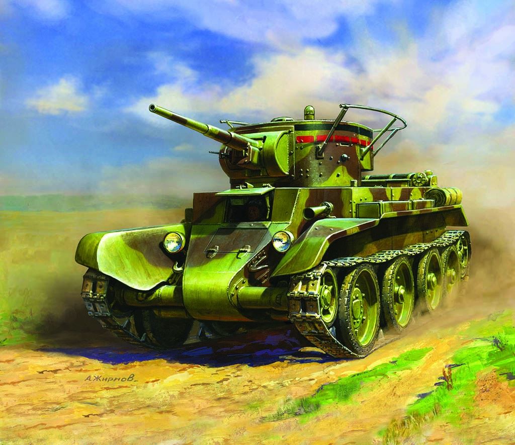 Zvesda BT-7 Tank