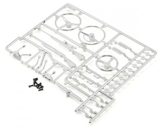 AXIAL Interior Detail Parts Tree Chrome