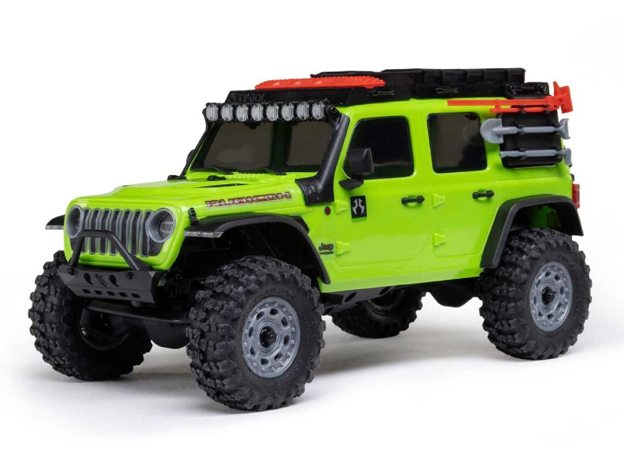 Axial 1/30 Scx30 Jeep Wrangler Jlu 4X4 Rtr Rock Crawler Green