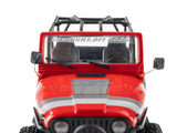 Axial 1/30 Scx30 Jeep Cj-7 Genright 4X4 Rtr, Red