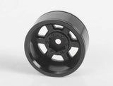 RC4WD SIX-SPOKE 1.55  INTERNAL BEADLOCK WHEELS (BLACK)