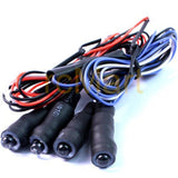 Yeah Racing Angeleyes Front and Rear LED Light Cable 2set (BU/RD) (Tamiya Plug)