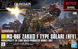 Bandai Hobby Hg 1/144 Zaku Ii F Type Solari (Rfv)