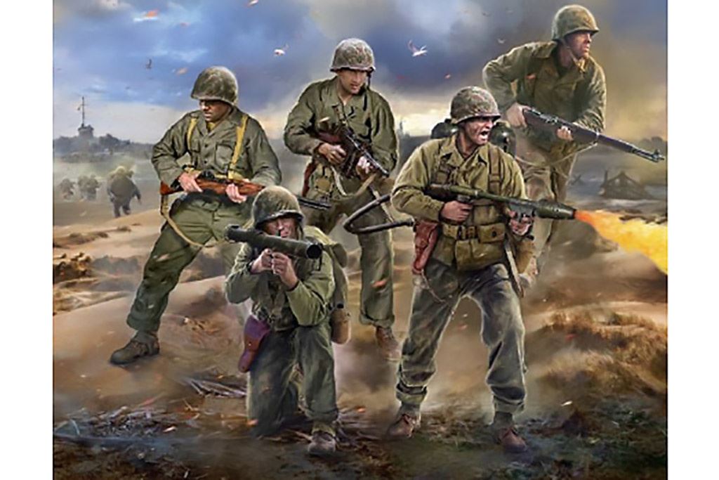 Zvesda    US Marines WWII