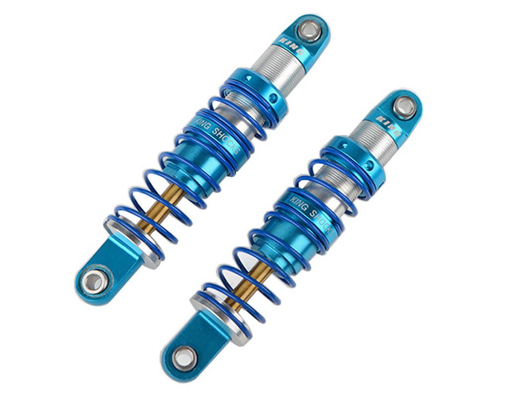 Rc4Wd King Off-Road Racing Shocks 70Mm Silver/Blue