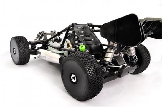 HOBAO HYPER CAGE BUGGY RTR w/MACH*28 ENGINE - BLACK