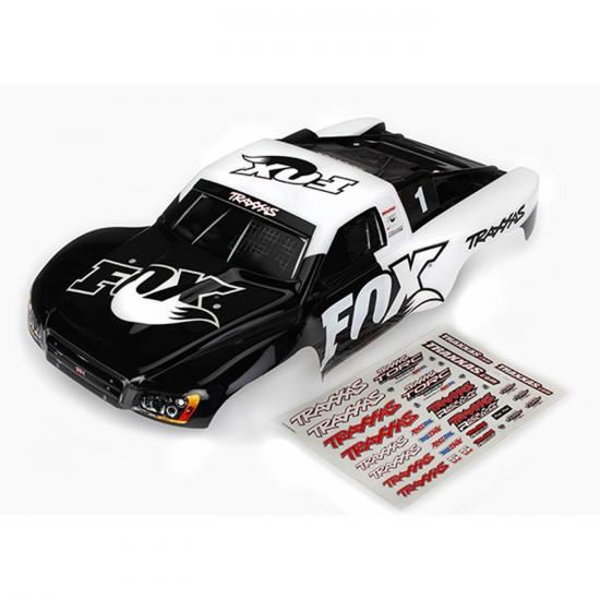 Traxxas Body, Slash 4X4/Slash, Fox Edition (Painted, Decals Applied)