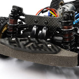 Yeah Racing Graphite Rally Shock Tower Set For Tamiya Tt02