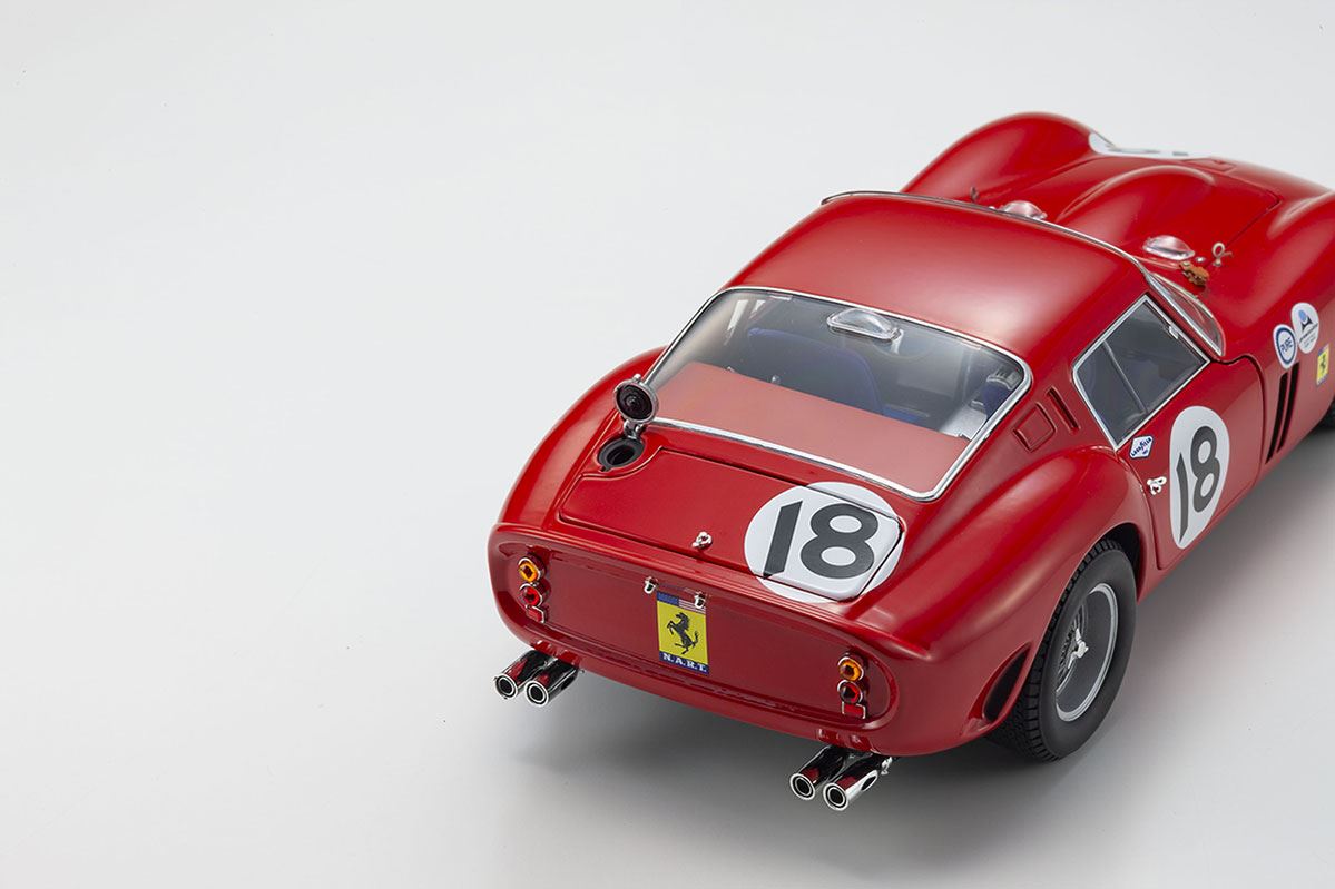 Kyosho 1:18 Ferrari 250 Gto Daytona 3H 1St Oa 1963 Nr.18