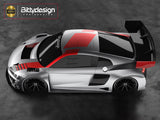 Bitty Design Ar8-Gt3 1:8 Gt Body For Lwb Uncut Unpainted (1Mm)