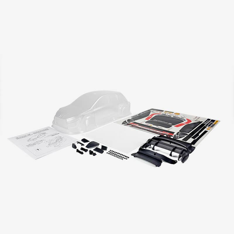 Carisma M48S Hyundai I20N Rally1 Clear Bodyshell Set