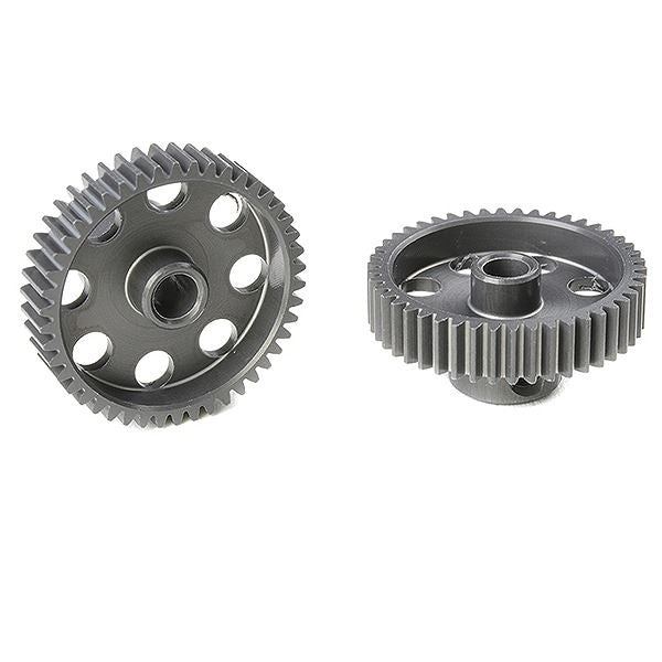 Corally 64 Dp Pinion Short Hard Anodised Al7075 46 Teeth Shaft Dia. 3.17mm