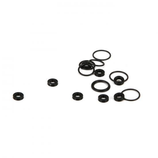 TLR Seal Set, X-Rings, Shock Cap O-Rings: All 22