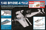 Dragon 1/48 Bf109E-4 Wwii German Fighter Plane