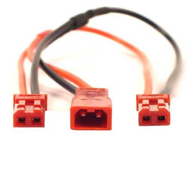 Yeah Racing JST YConnector - Male to Female/Male