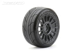 Jetko Ex Super Sonic 1:8 Slicks Belted Tyre Black Wheels 17Mm Hex (2)