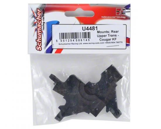Schumacher Mounts; Rear Upper Trans - Cougar KF