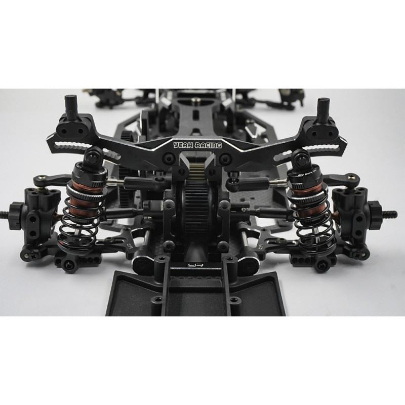 Yeah Racing Aluminum Big Bore Go 60mm Damper Set 4pcs for 1/10 RC OnRoad OffRoad Red