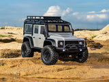 Traxxas TRX-4M Land Rover Defender 1/18 RTR 4x4 Trail Truck - Silver