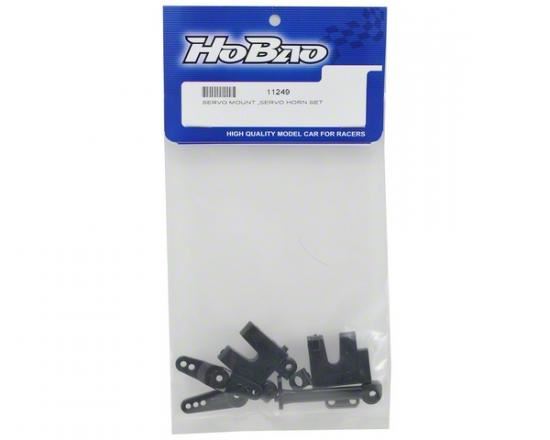 HoBao Hyper Mini ST / Hyper TT Servo Mount & Servo Horn Set