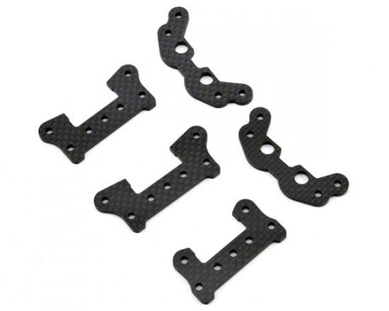 Schumacher C/F Link Mount Options; Fr + Rr Cougar SV2 Set5
