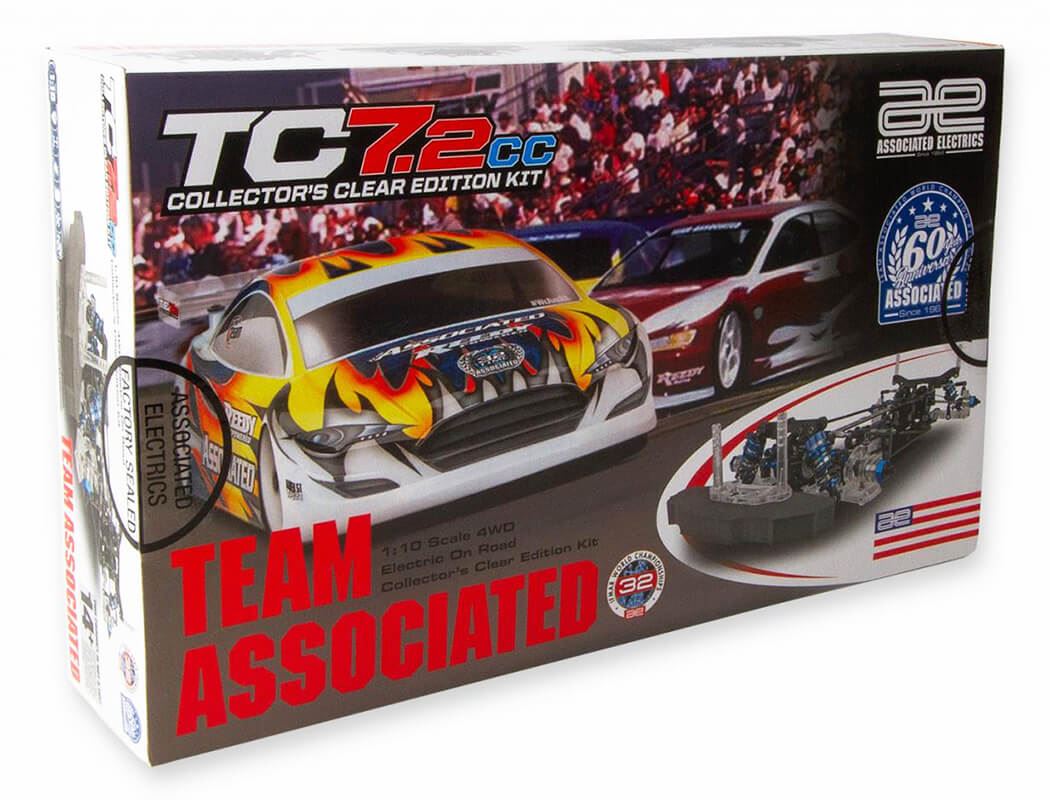 Team Associated Rc10 Tc7.2Cc Clear Kit