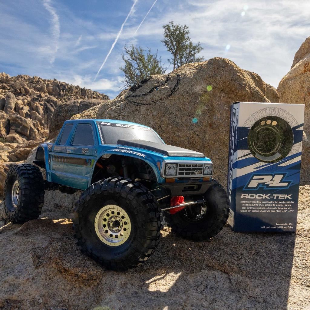 Pro-Line Rock-Tek Tire Weight System: 1.9In Crawler Wheels (2)