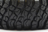 FTX MAULER 2.2" ALL TERRAIN TYRES PRE-GLUED ON BLACK WHEELS