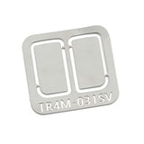 Yeah Racing Side-View Reflective Mirror Plate fits Traxxas 1/18 TRX-4M Defender