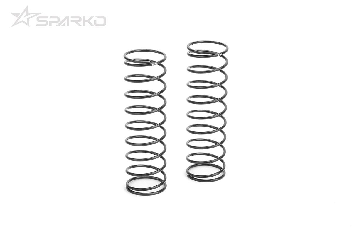 Sparko F8 Shock Spring For Rear Soft L=80Mm (2Pcs)