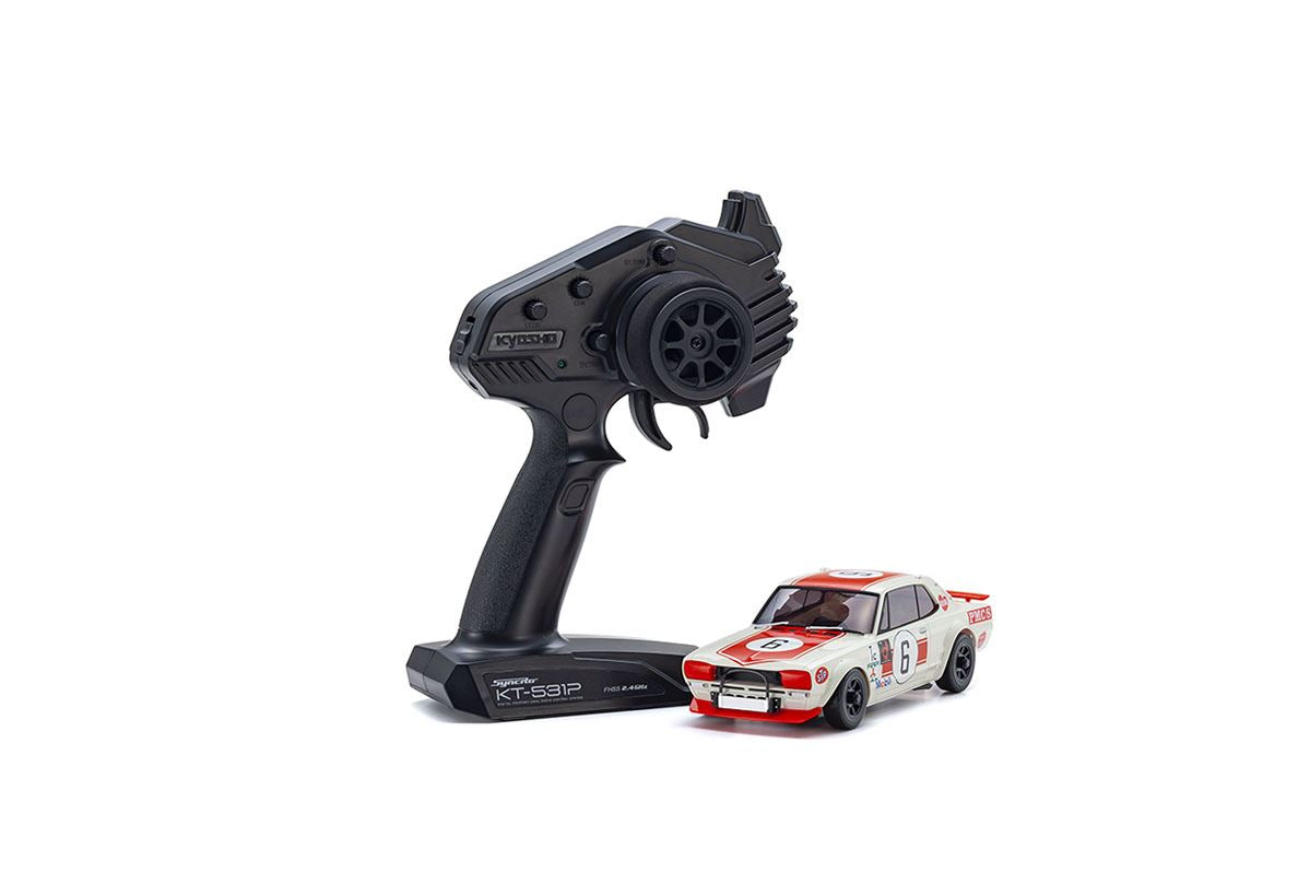 Mini-Z Awd Skyline 2000Gt-R Kpgc10 Racing'72 Red No.6 (Ma020/Kt531P)