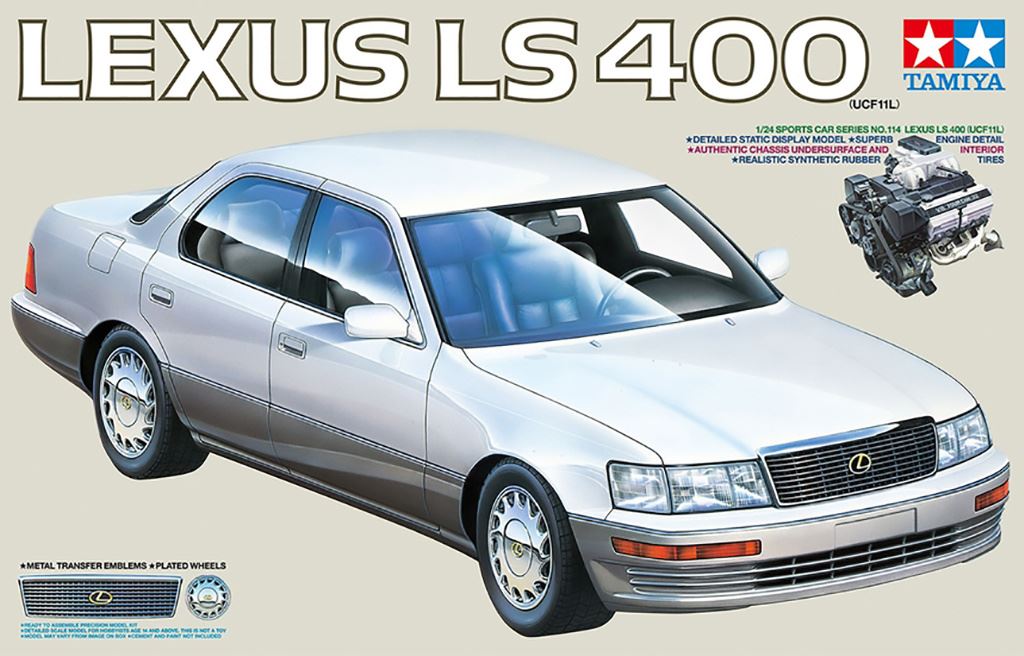 Tamiya 1/24 Lexus LS 400 (UCF11L)