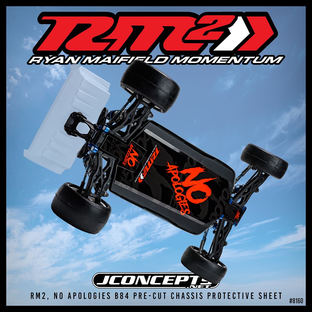 Rm2, No Apologies B84 Pre-Cut Chassis Skin 2Pc