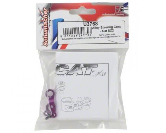 Schumacher Alloy Steering Conversion - Cat SX2