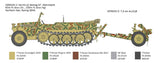 Italeri SD KFZ 10 Demag with LE IG18 & Crew