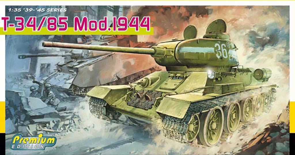 Dragon 1/35 T34/85 MOD 1944 (premium)