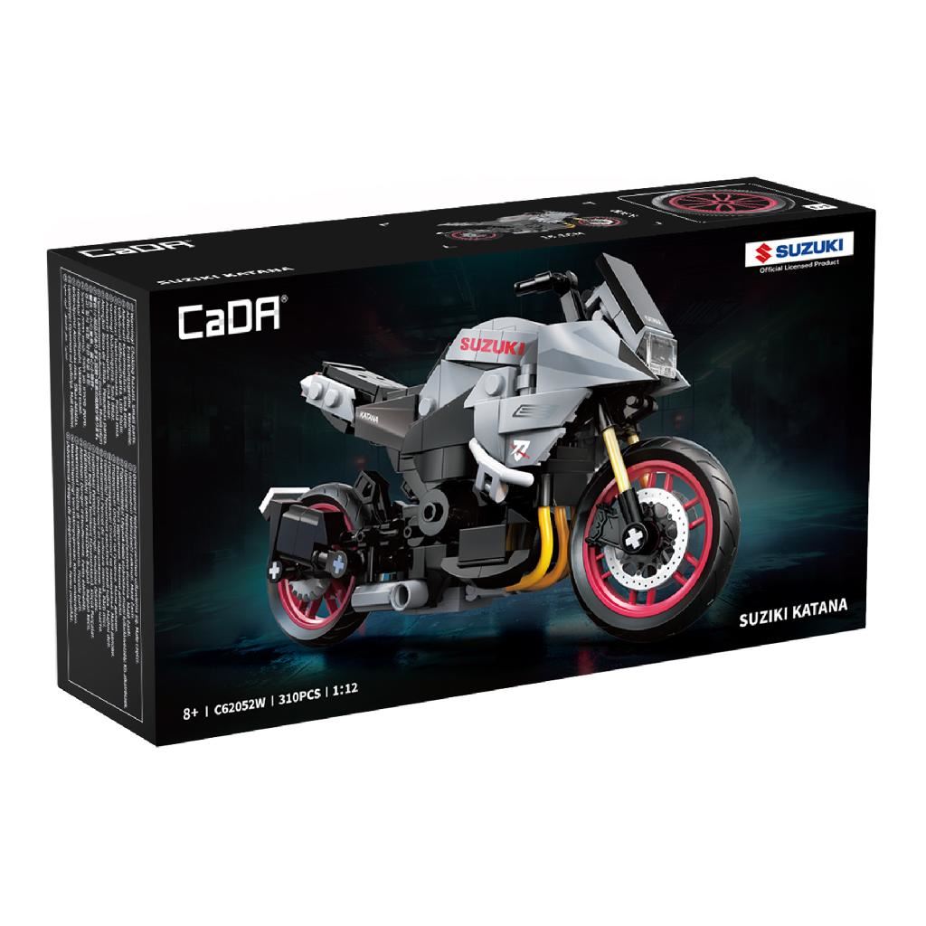 Cada 1:12 Suzuki Katana Motorbike - 310 Pcs